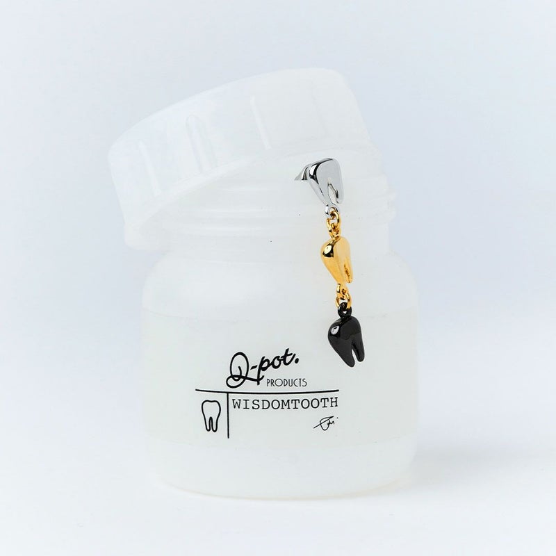 残り1点】3ピース トゥース ピアス | Q-pot. ONLINE SHOP