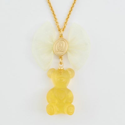 残り1点】テディベアグミ ネックレス(レモン) | Q-pot. ONLINE SHOP
