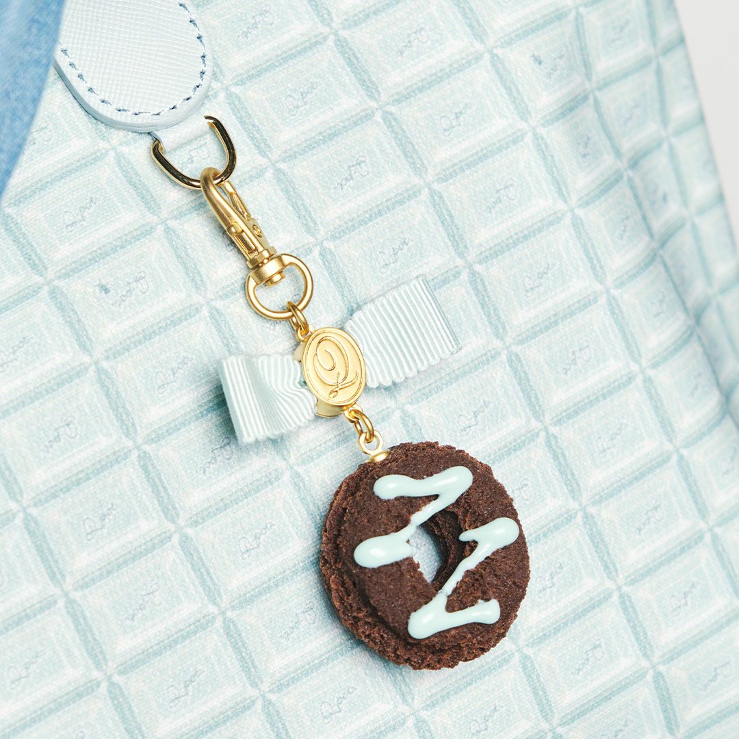 Nonoさま専用❤️人気❤️チョコミント❤️ドールチャーム❤️ハンドメイド ミントチョコレート ドーナッツ バッグチャーム | Q-pot. ONLINE SHOP