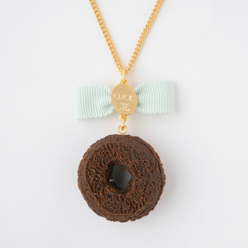 残り1点】ミントチョコレート ドーナッツ ネックレス | Q-pot. ONLINE SHOP