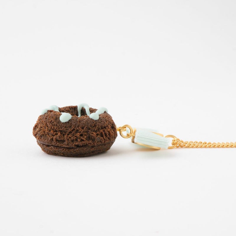 残り1点】ミントチョコレート ドーナッツ ネックレス | Q-pot. ONLINE SHOP