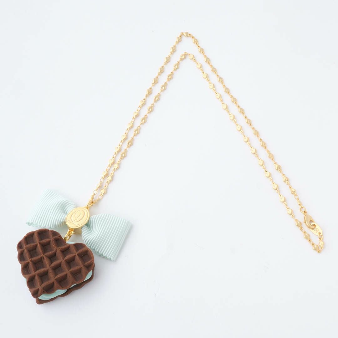 ミントチョコレートワッフル ネックレス | Q-pot. ONLINE SHOP