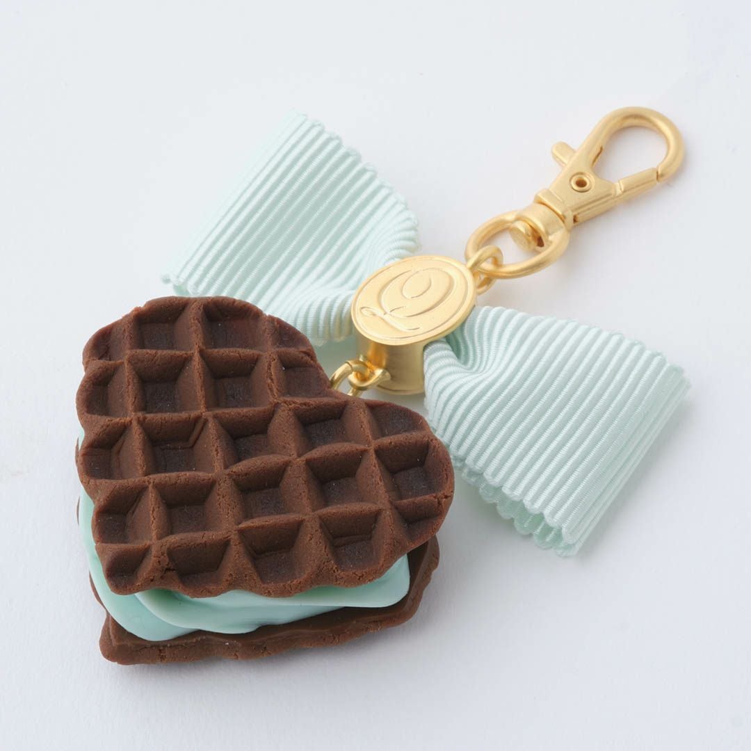 ミントチョコレートワッフル バッグチャーム | Q-pot. ONLINE SHOP