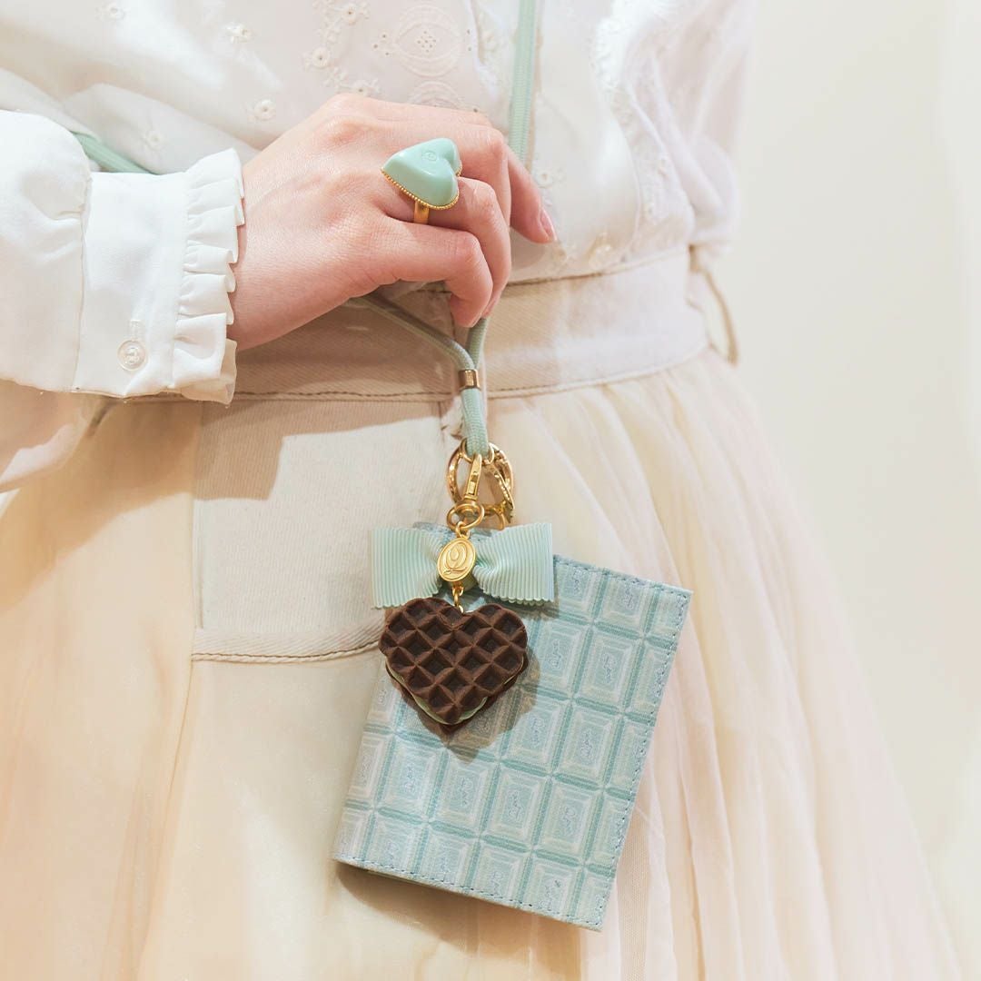 ミントチョコレートワッフル バッグチャーム | Q-pot. ONLINE SHOP
