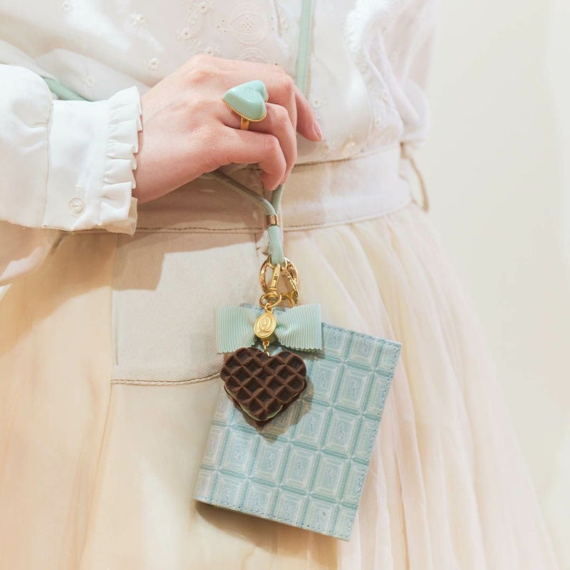 ミントチョコレートワッフル バッグチャーム | Q-pot. ONLINE SHOP