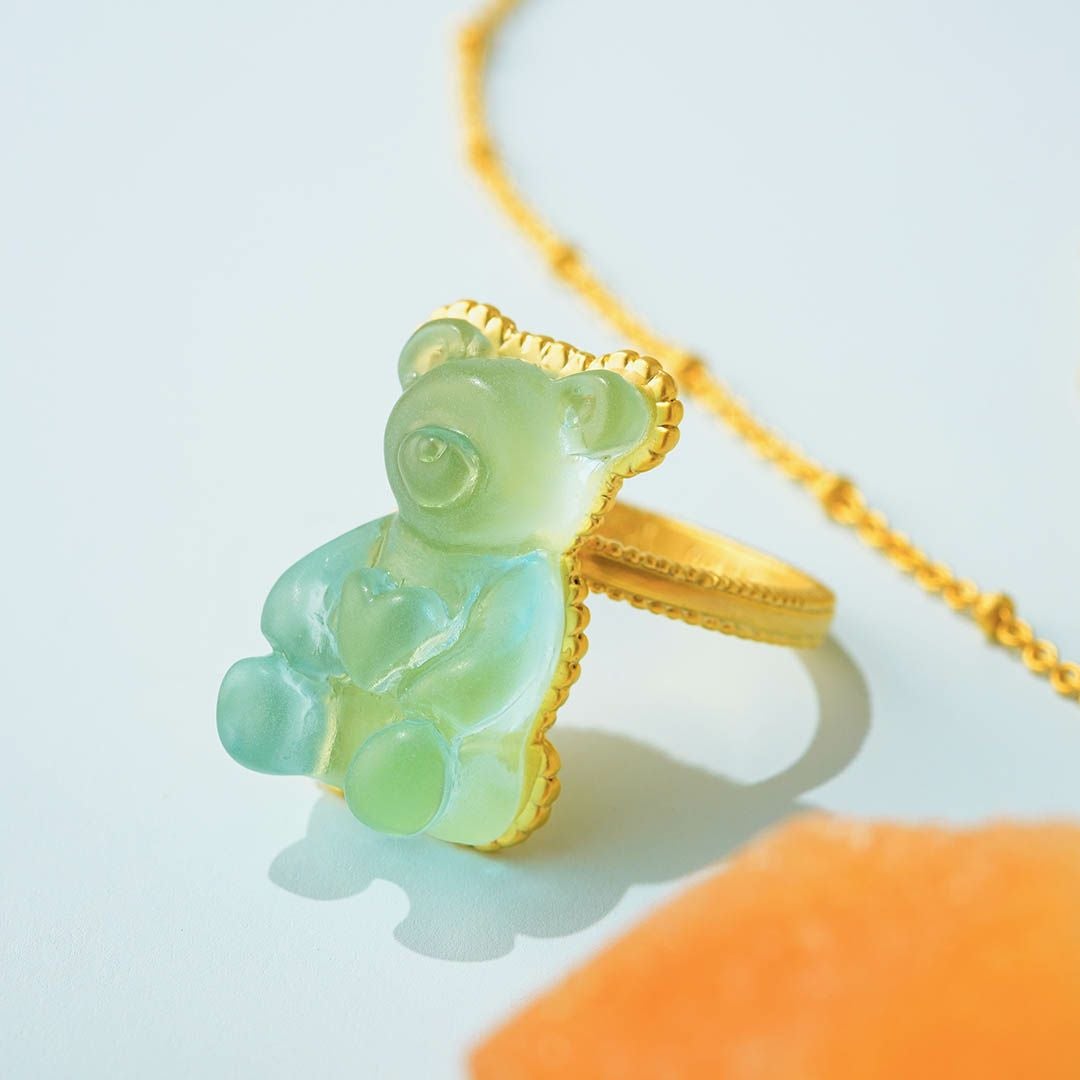 テディベアグミ バッグチャーム(ソーダ) | Q-pot. ONLINE SHOP