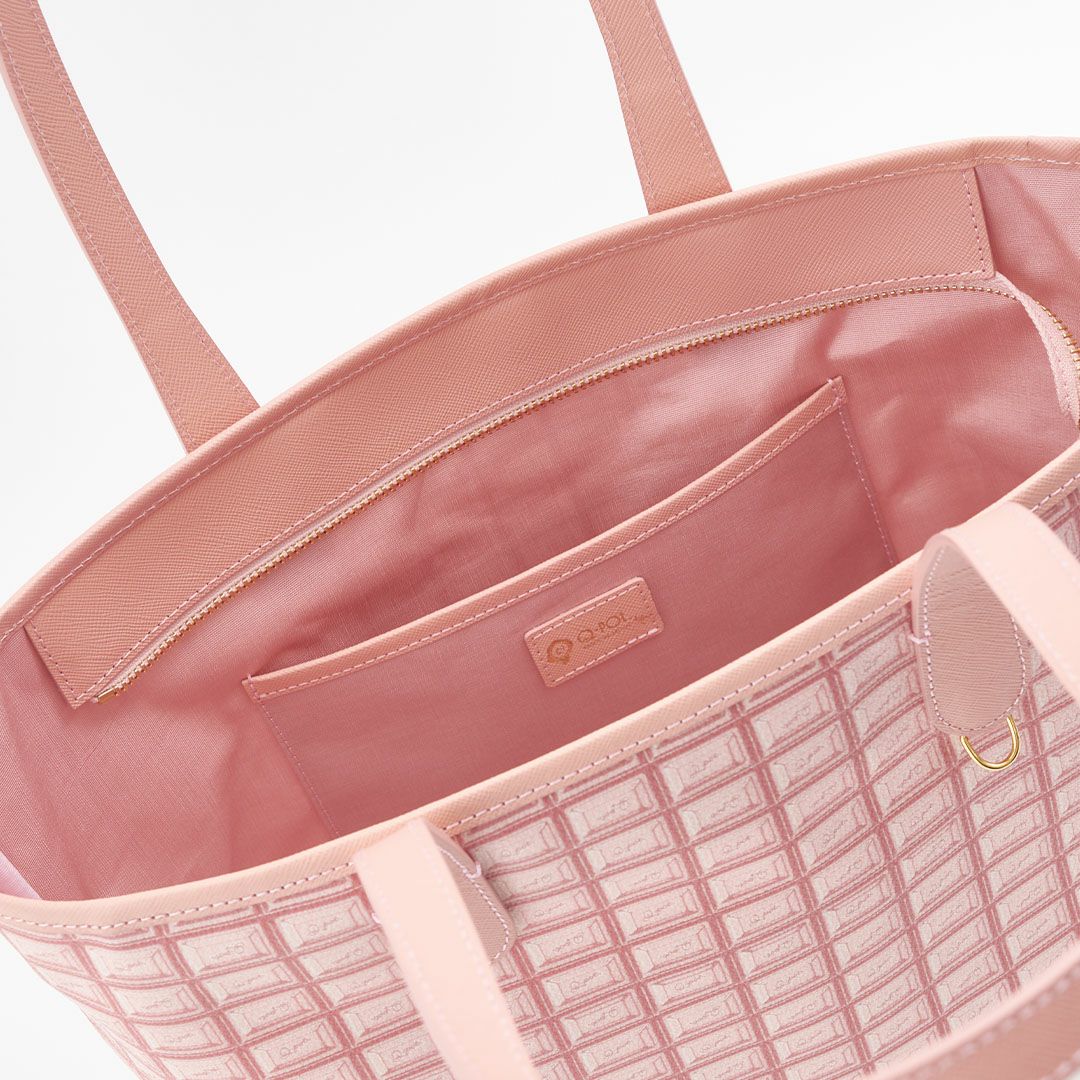 ストロベリーチョコレート ジップトートバッグ | Q-pot. ONLINE SHOP