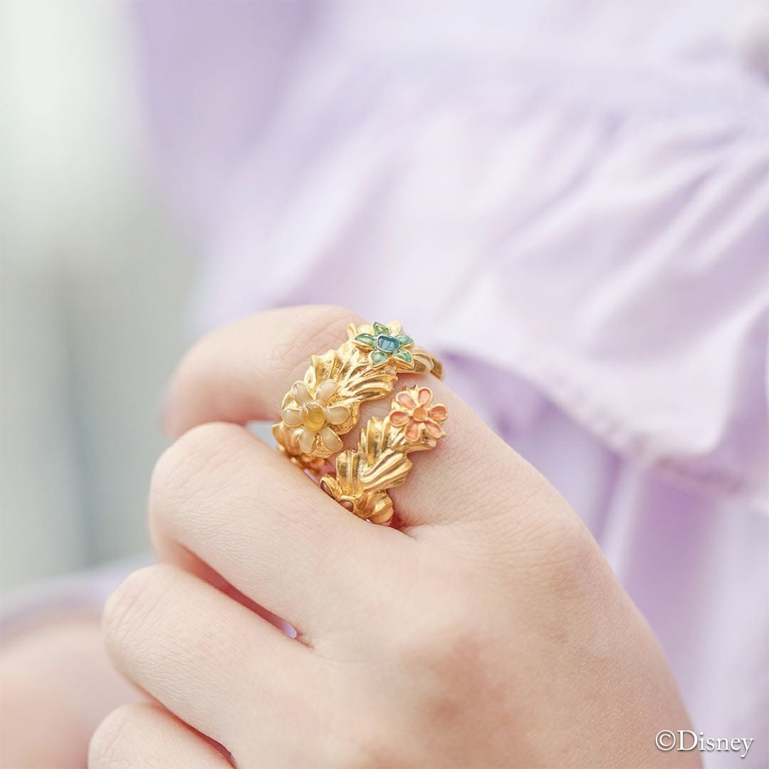 K10 ラプンツェルリング ボックス付き 販売終了モデル】Disney Tangled ディズニー｢ラプンツェル｣ 【Blooming