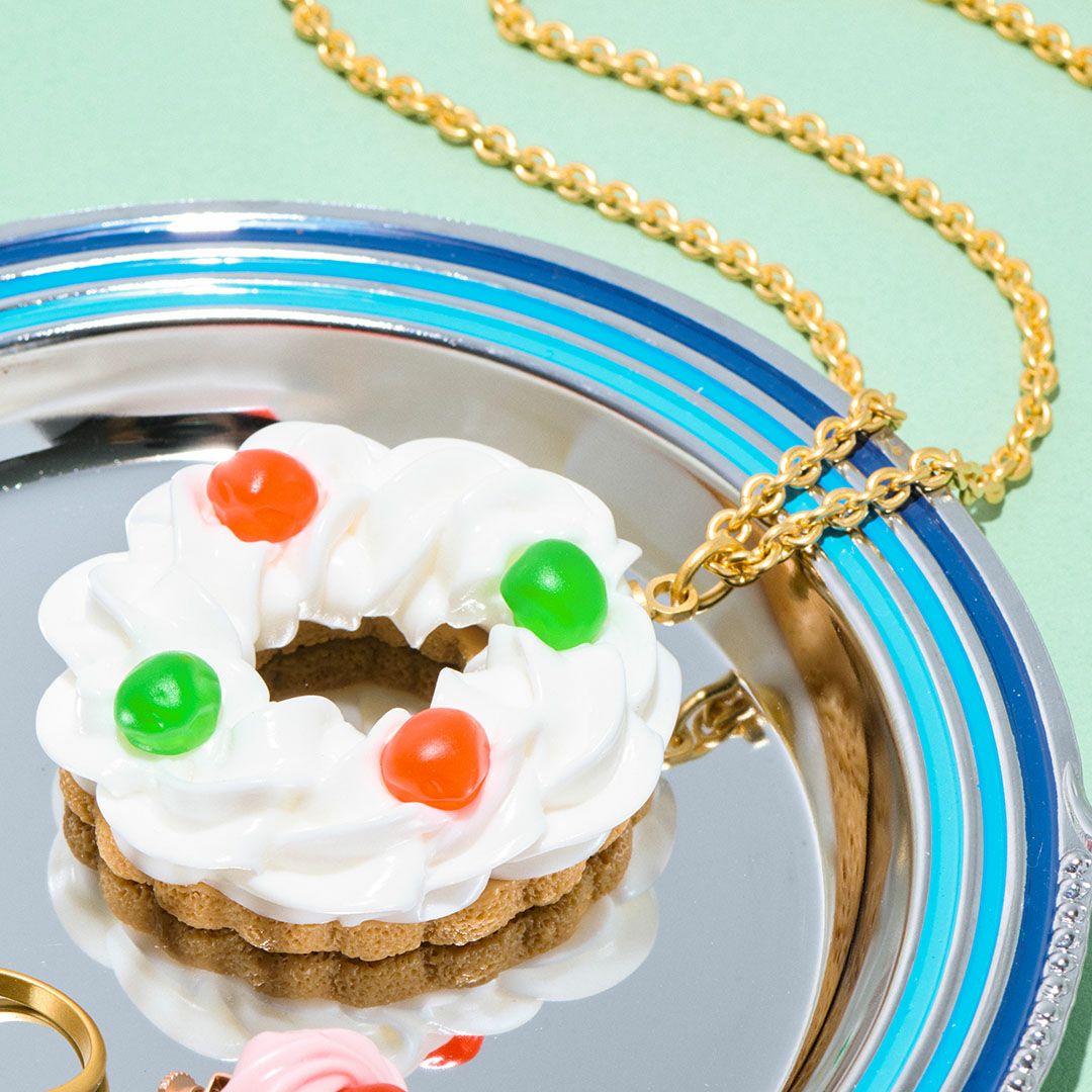 ケーキネックレス ドレンチェリーケーキ ネックレス(ミルク) | Q-pot. ONLINE SHOP