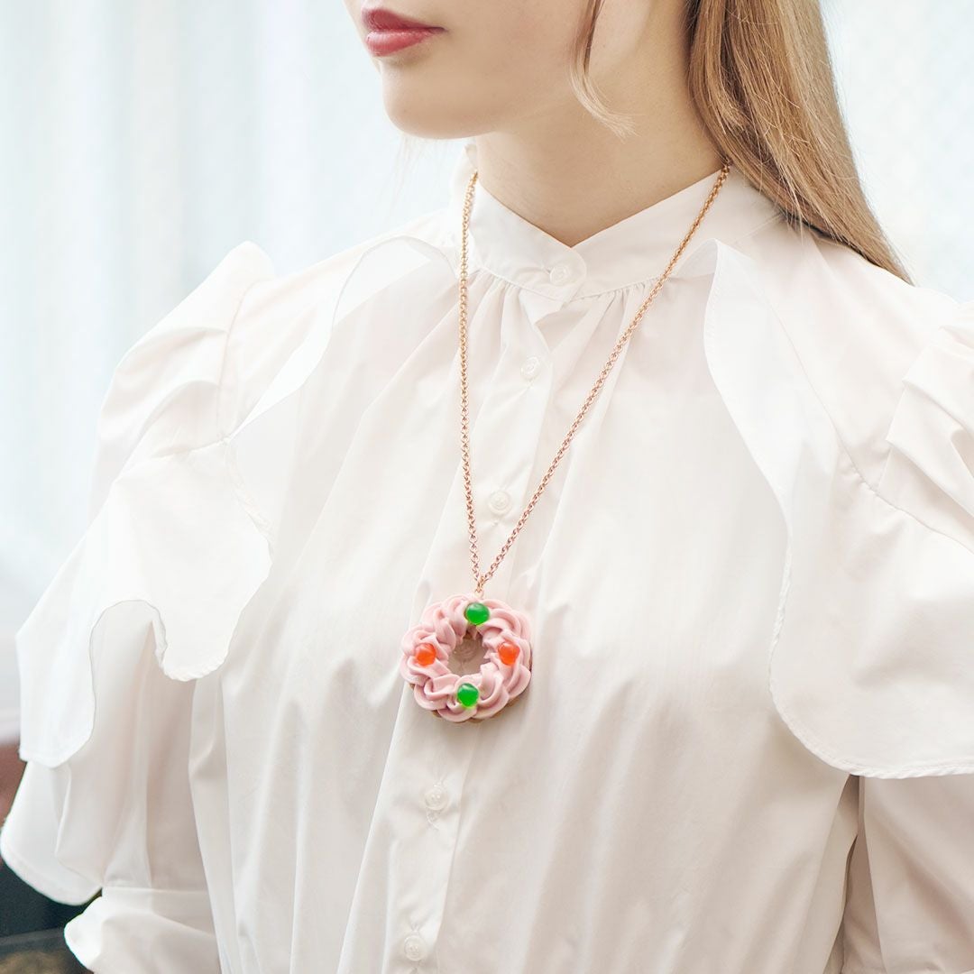 ドレンチェリーケーキ ネックレス(ストロベリー) | Q-pot. ONLINE SHOP