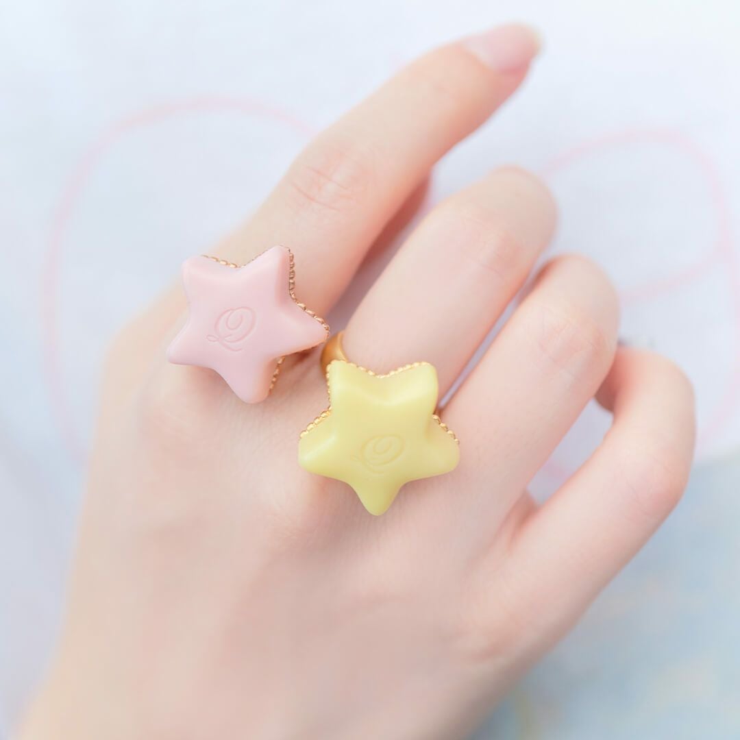 エトワールショコラ 星 リング イエロー