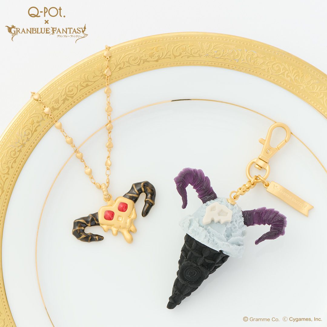 Q-pot. グランブルーファンタジー ガレヲン アイスクリーム バッグチャーム Q-pot.×「グランブルーファンタジー」コラボ第3弾アクセサリー&グッズ