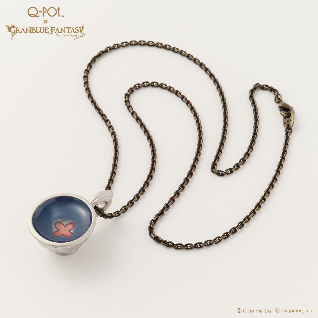 Q-pot.　グランブルーファンタジー　ジェラテリア　　ワムデュス チャーム ワムデュス ティーカップ ネックレス【グランブルーファンタジー