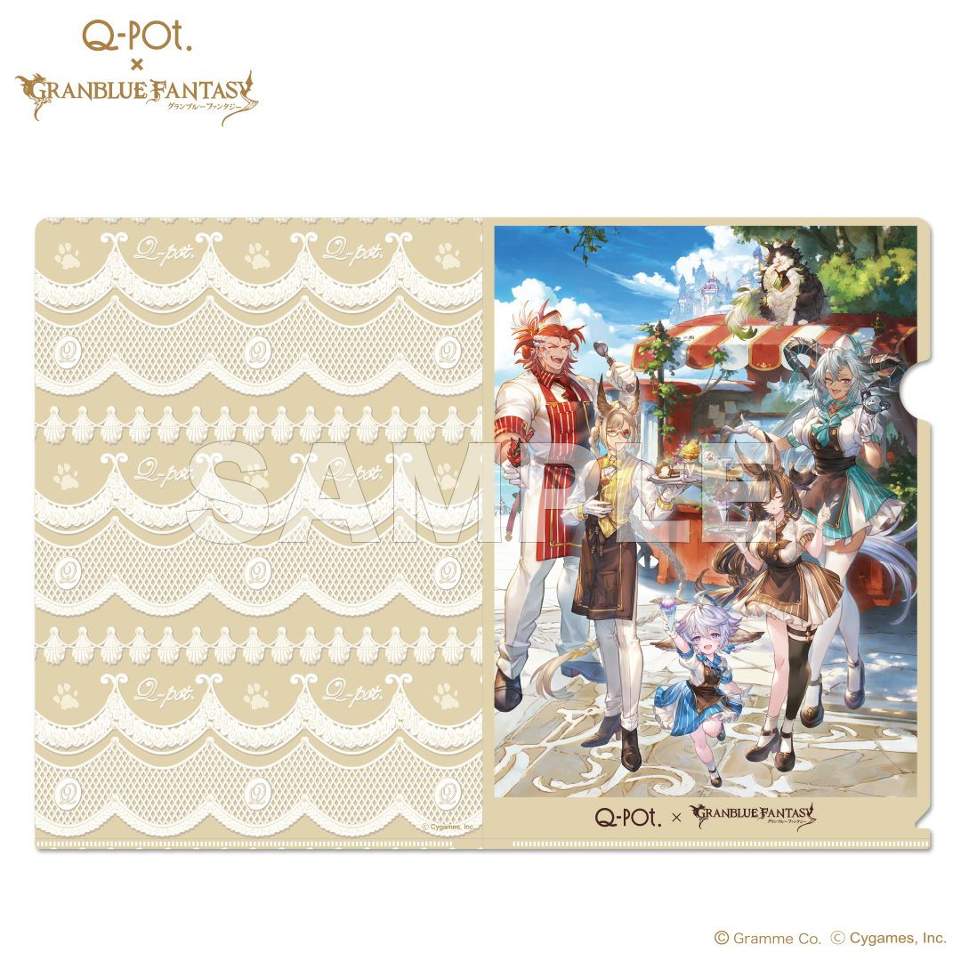 Q-Pot. グランブルーファンタジー イーウィヤ 六竜コラボ 六竜 クリアファイル【グランブルーファンタジー コラボ】 | Q-pot