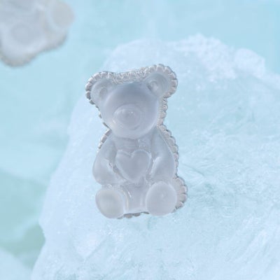 テディーベア ハードグミ ピアス（シュガースノー） | Q-pot. ONLINE SHOP