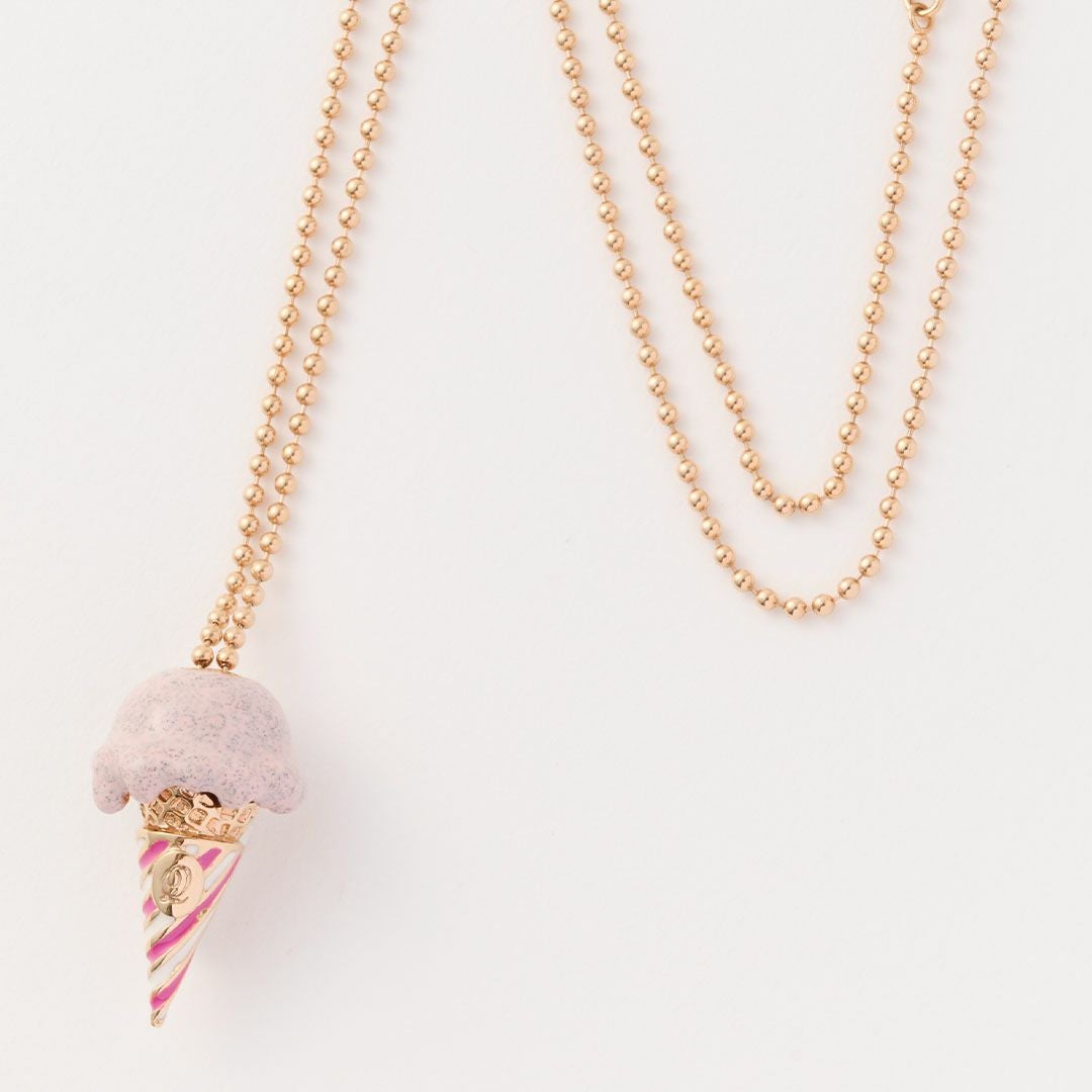 ストロベリーチョコレート　アイス　チャーム