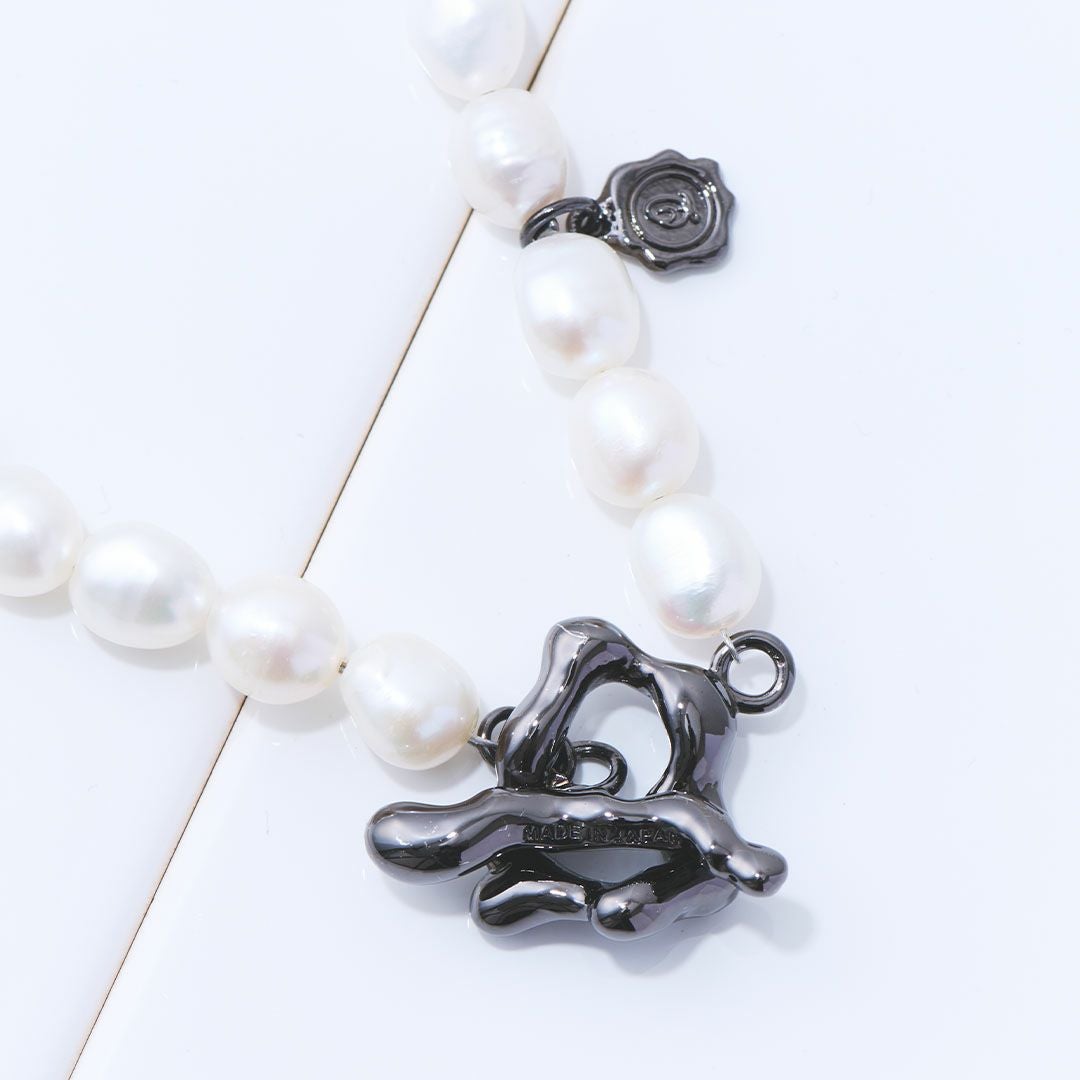 ムシバ バロック淡水パール ネックレス | Q-pot. ONLINE SHOP