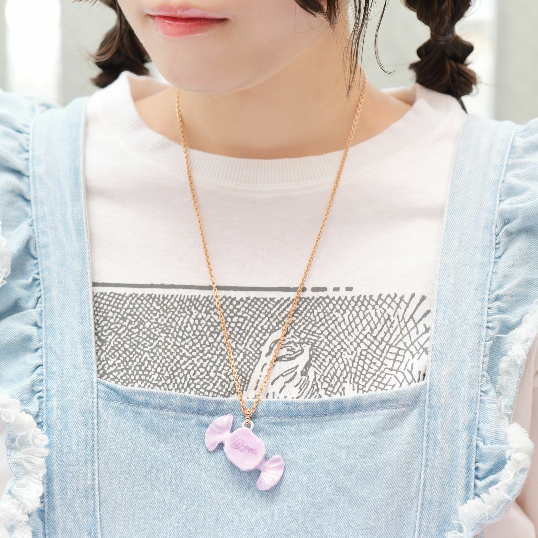 ミルキーキャンディー ネックレス(グレープ) | Q-pot. ONLINE SHOP