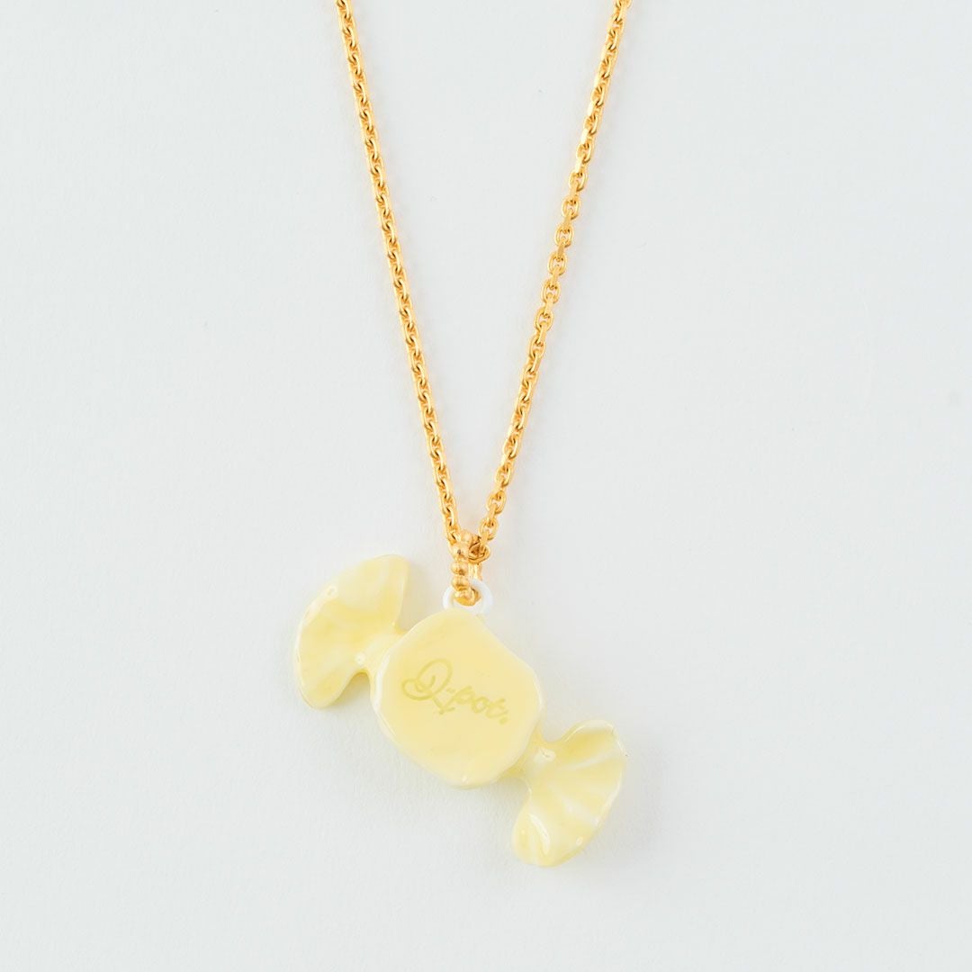 ミルキーキャンディー ネックレス イエロー