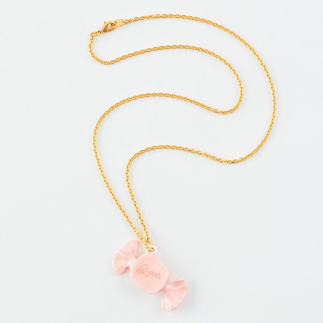 Candy様ご確認用♥オーダー品 ミルキーキャンディー ネックレス(オレンジ) | Q-pot. ONLINE SHOP