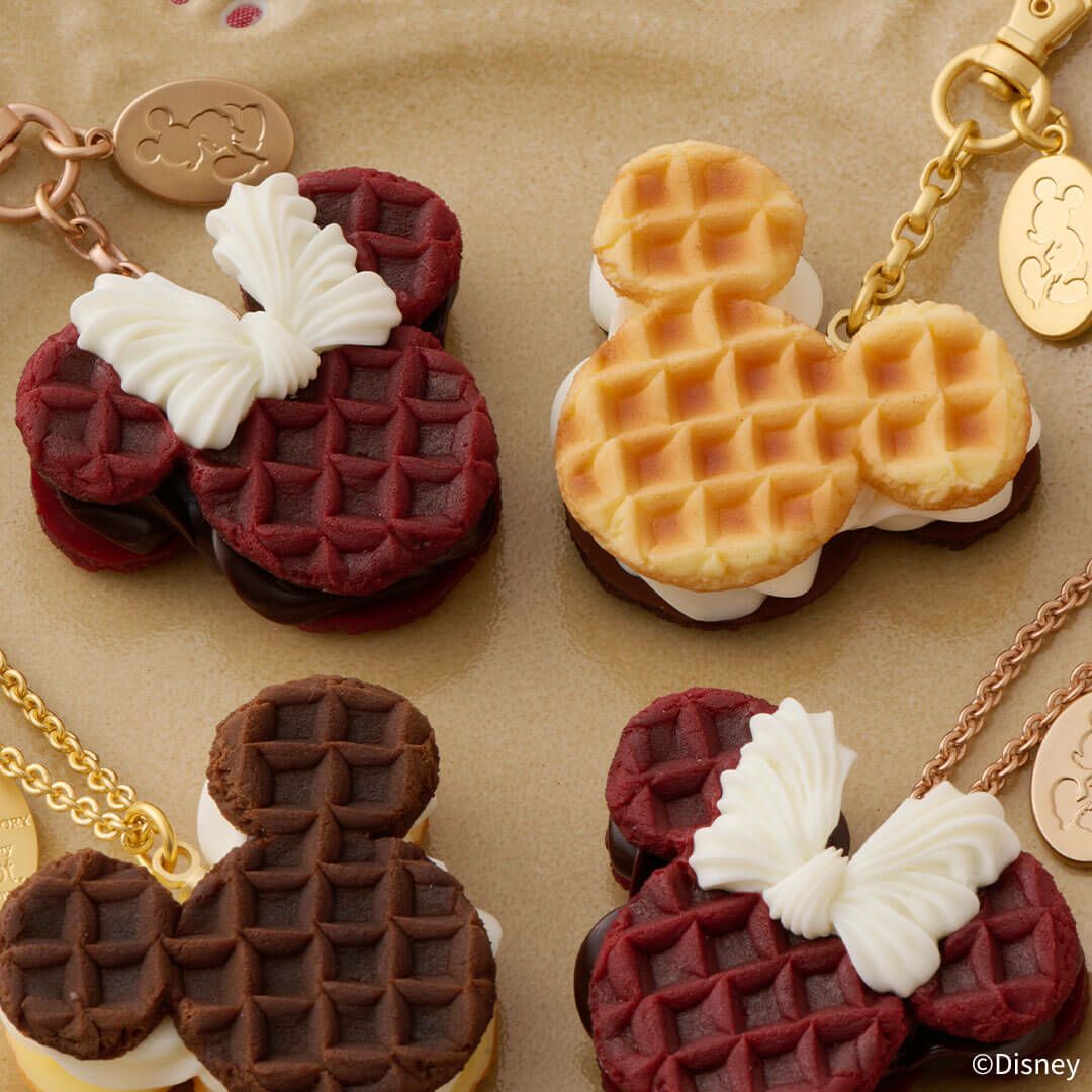 ミッキーマウス/バターミルク&チョコレートワッフル ネックレス | Q