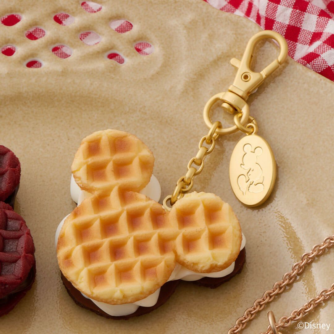 ミッキーマウス/マカロン バッグチャーム【ディズニー アクセサリー