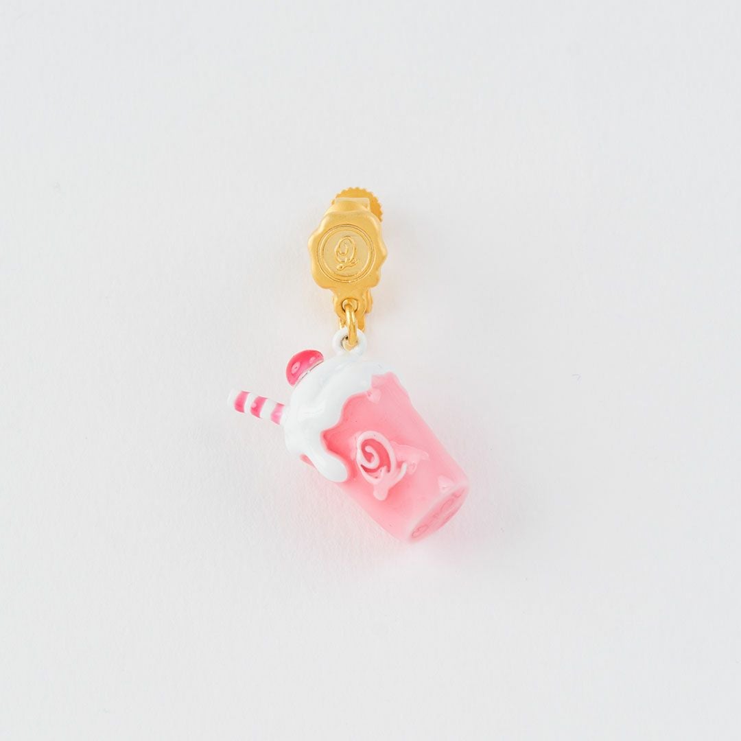 シェイク イヤリング ピンク