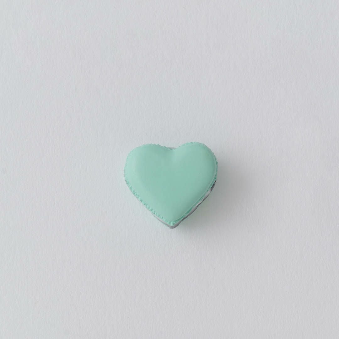 エラベルラブハートマカロン チャーム(ミント) | Q-pot. ONLINE SHOP