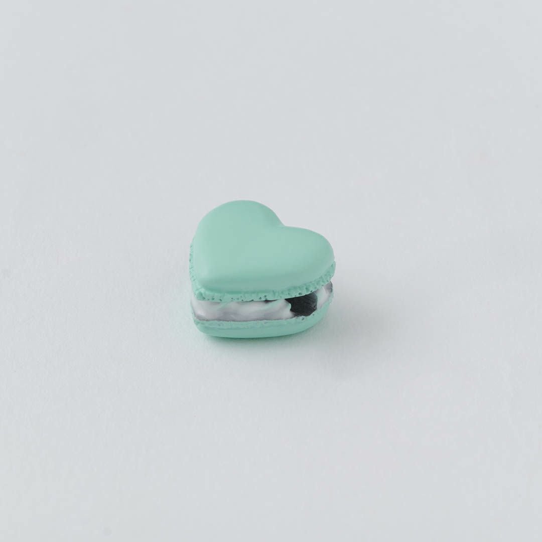 エラベルラブハートマカロン チャーム(ミント) | Q-pot. ONLINE SHOP