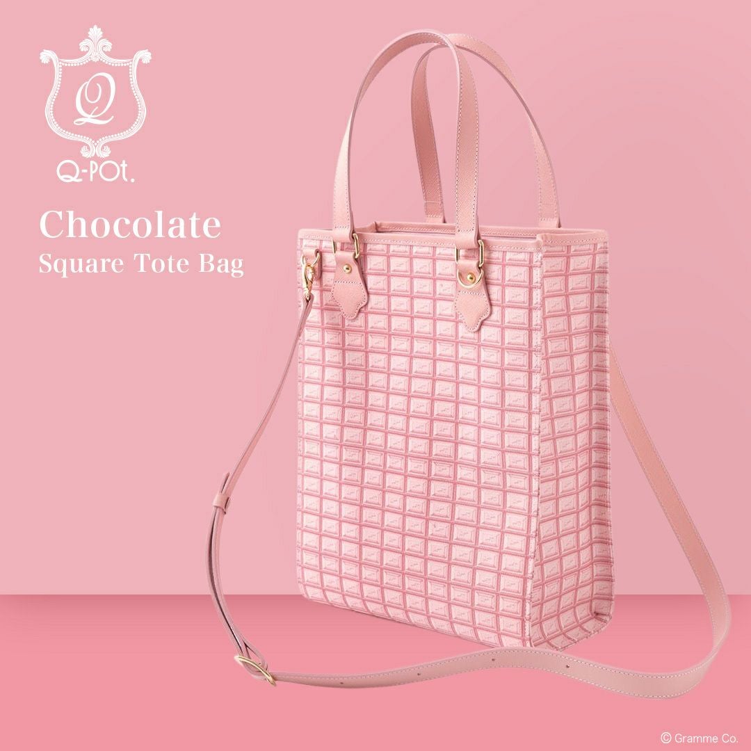 ストロベリーチョコレート スクエアトートバッグ | Q-pot. ONLINE SHOP