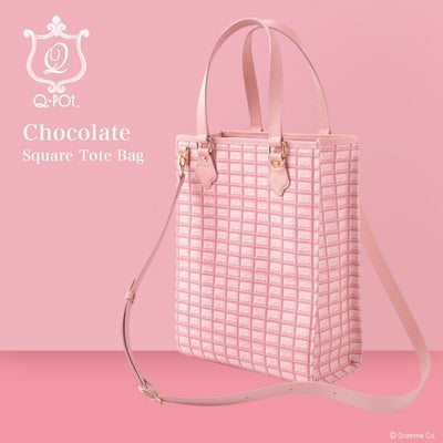 ストロベリーチョコレート スクエアトートバッグ | Q-pot. ONLINE SHOP