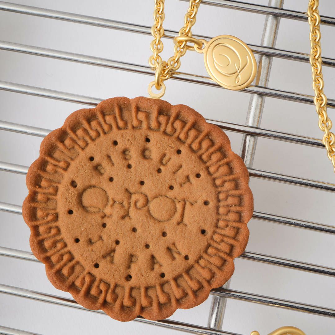 angelic pretty Tea Pot Cookieネックレス Q-pot.オリジナル 焼きたてクッキー ネックレス(プレーン) | Q-pot