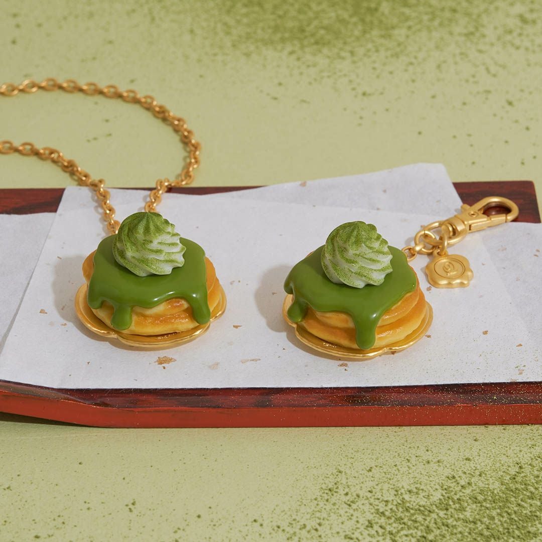 【新品未使用】限定 Q-pot. 抹茶 クリームどら焼き バッグチャーム 和菓子 抹茶クリーム パンケーキ バッグチャーム | Q-pot. ONLINE SHOP