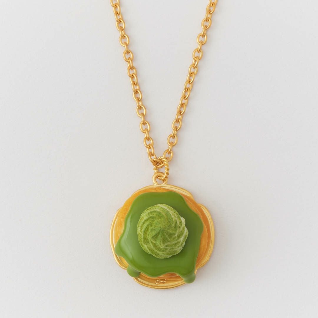 抹茶クリーム パンケーキ ネックレス | Q-pot. ONLINE SHOP