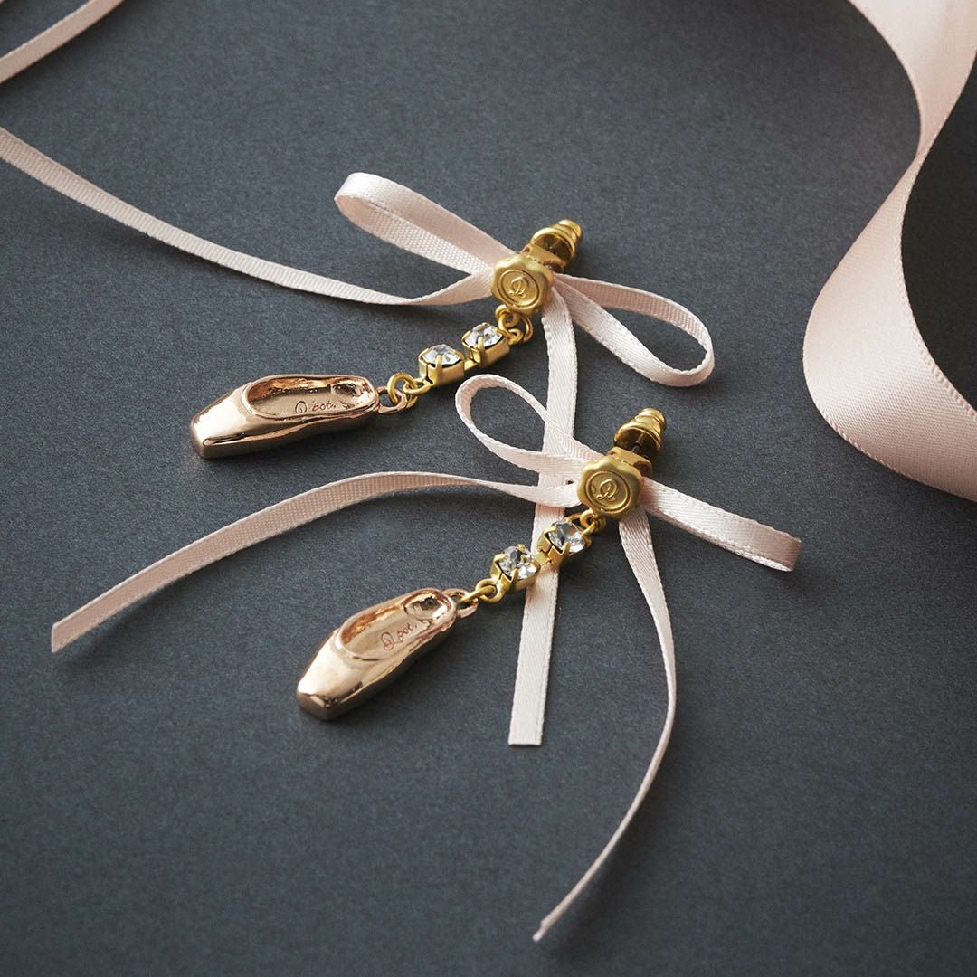 バレリーナ トウシューズピアス | Q-pot. ONLINE SHOP