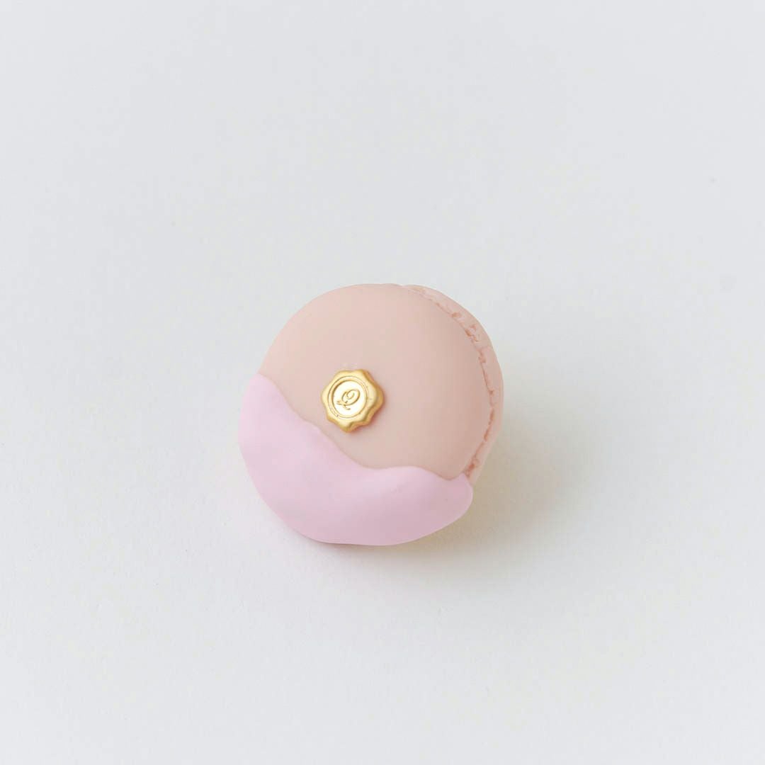 バレエコア マカロン ピンク  イヤリング
