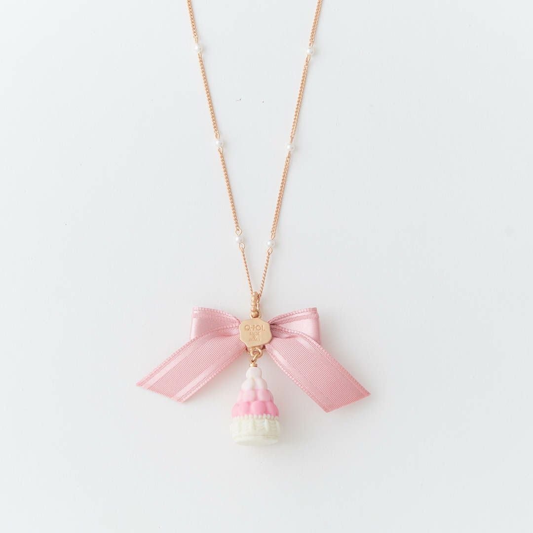 マカロンタワー ネックレス（ピンク） | Q-pot. ONLINE SHOP