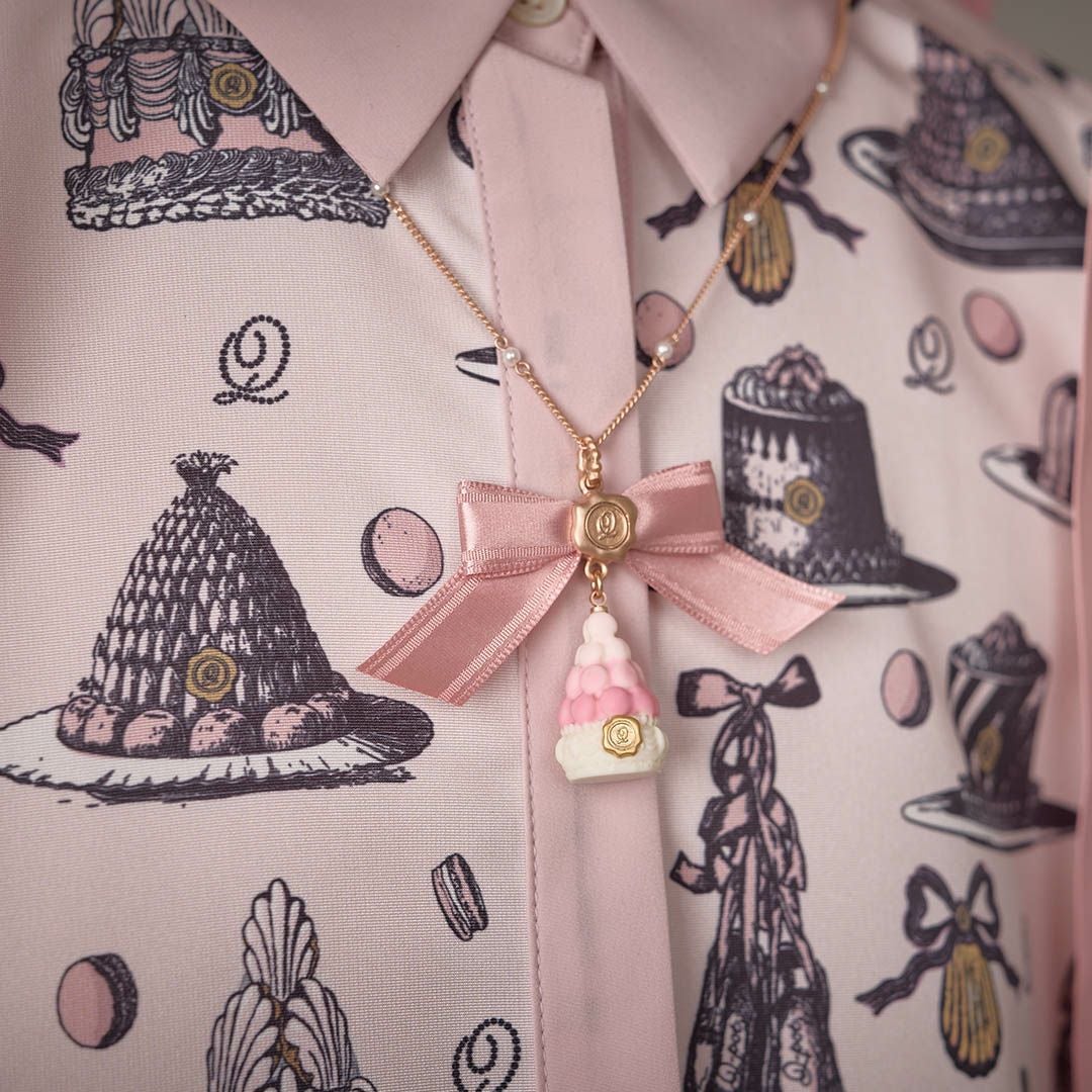 マカロンタワー ネックレス（ピンク） | Q-pot. ONLINE SHOP