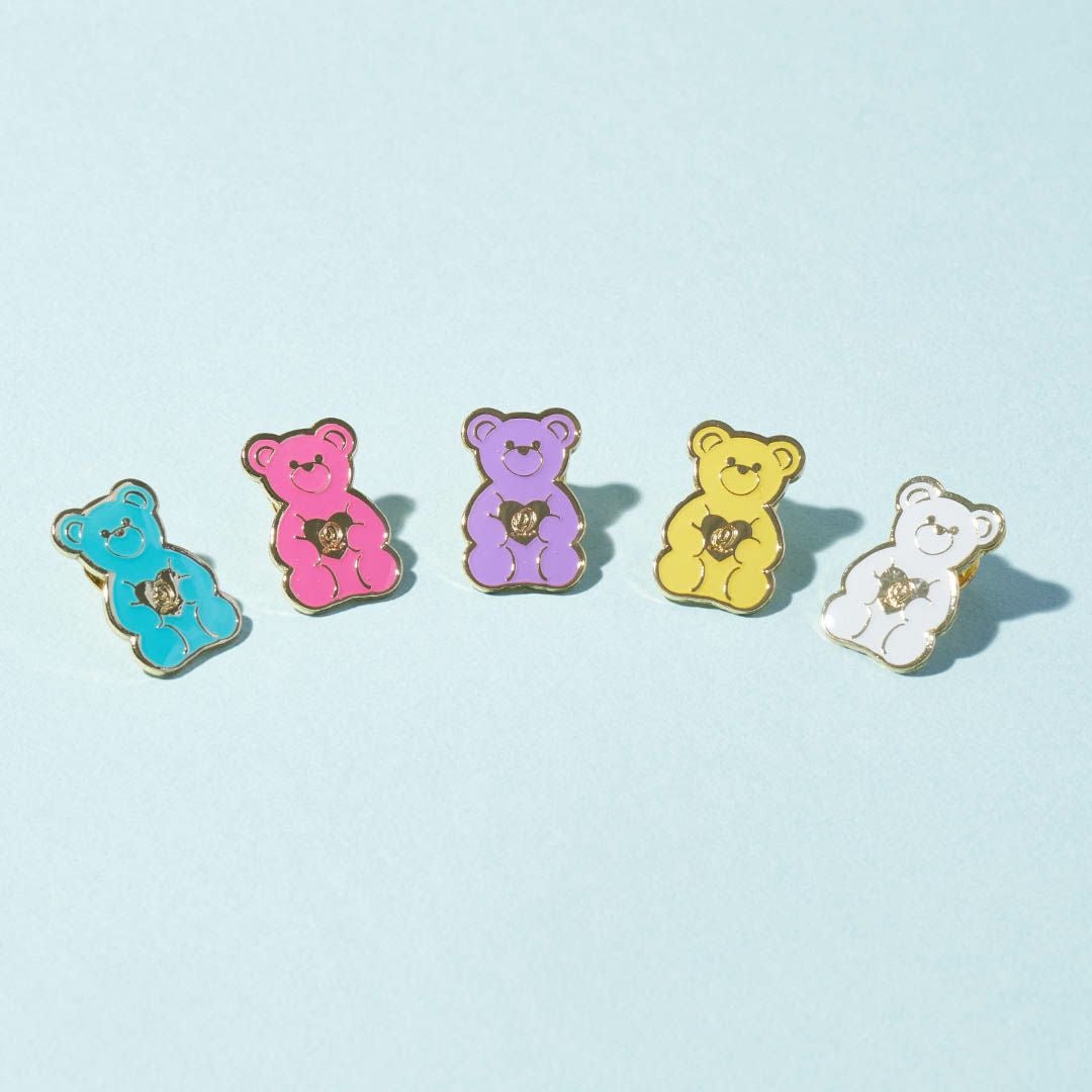 ランダム単品】 テディベアグミピンバッジ | Q-pot. ONLINE SHOP
