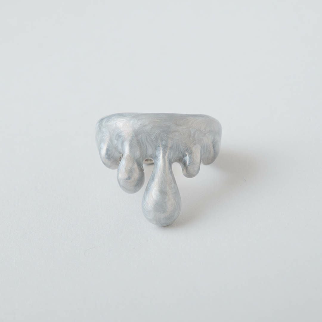 シルバー　メルトリング 残り1点】メルトリング（シルバーマーブル） | Q-pot. ONLINE SHOP