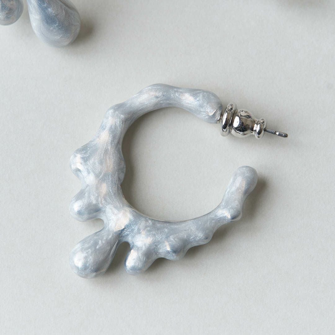 メルティーメルト フープピアス(シルバー) | Q-pot. ONLINE SHOP