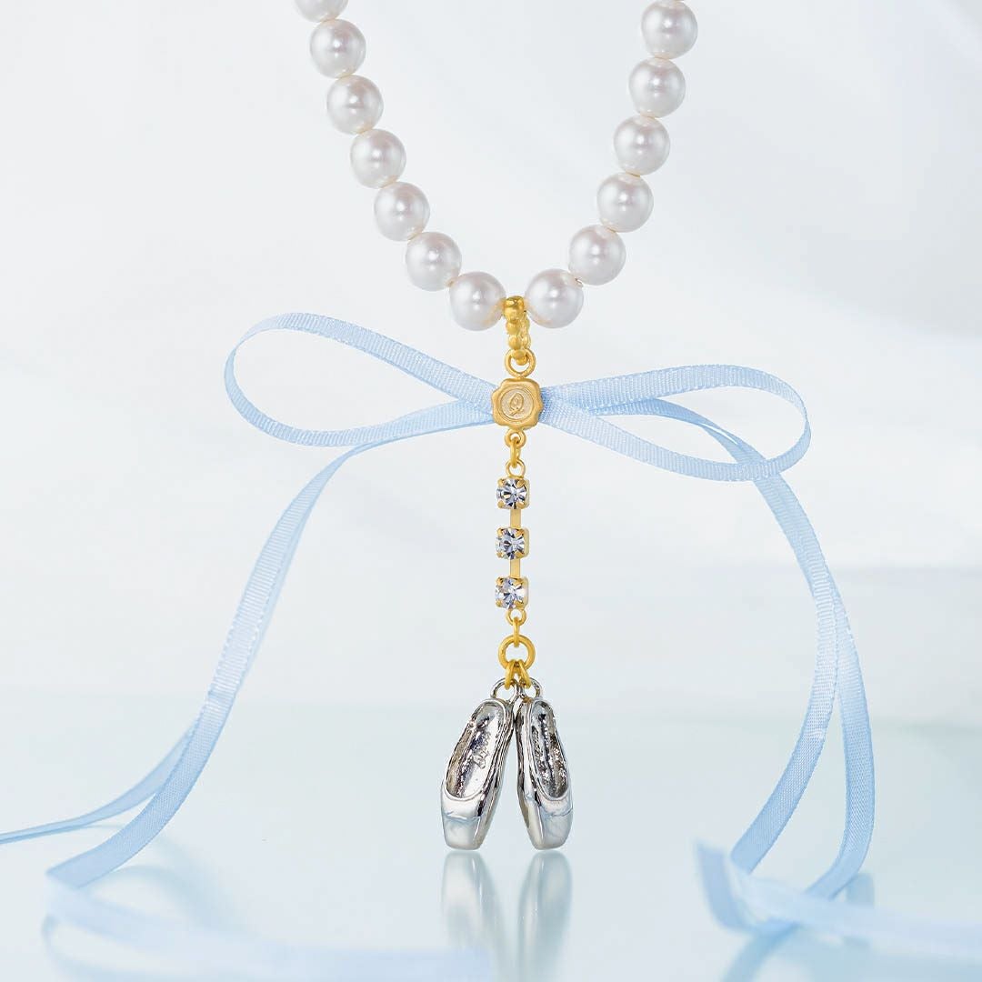 バレリーナ トウシューズネックレス(白鳥) | Q-pot. ONLINE SHOP