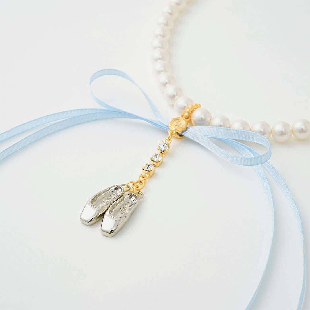 バレリーナ トウシューズネックレス(白鳥) | Q-pot. ONLINE SHOP