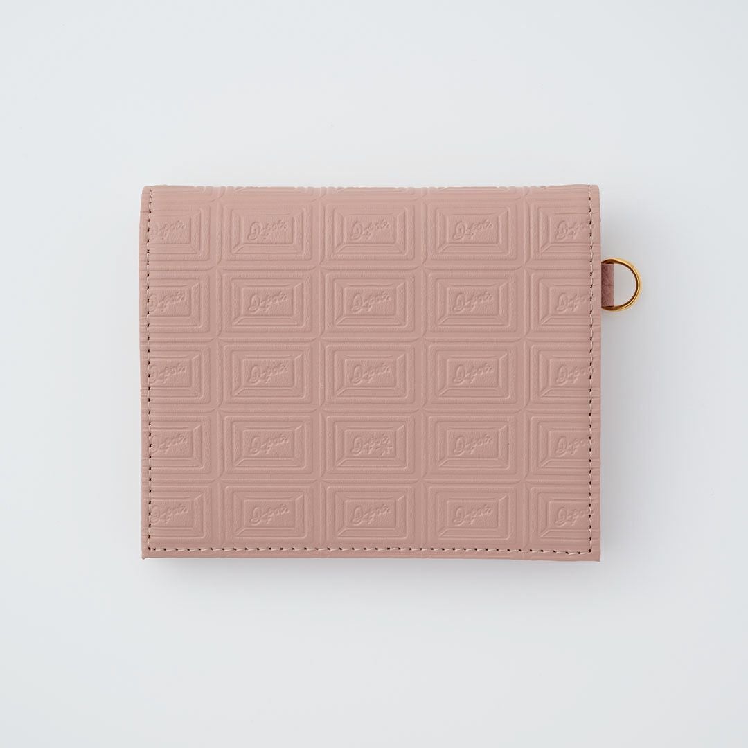 t.rooms ストロベリーチョコ 財布 新品 革のストロベリーチョコ・三折財布（銀の包み紙） | キッサ・ティー