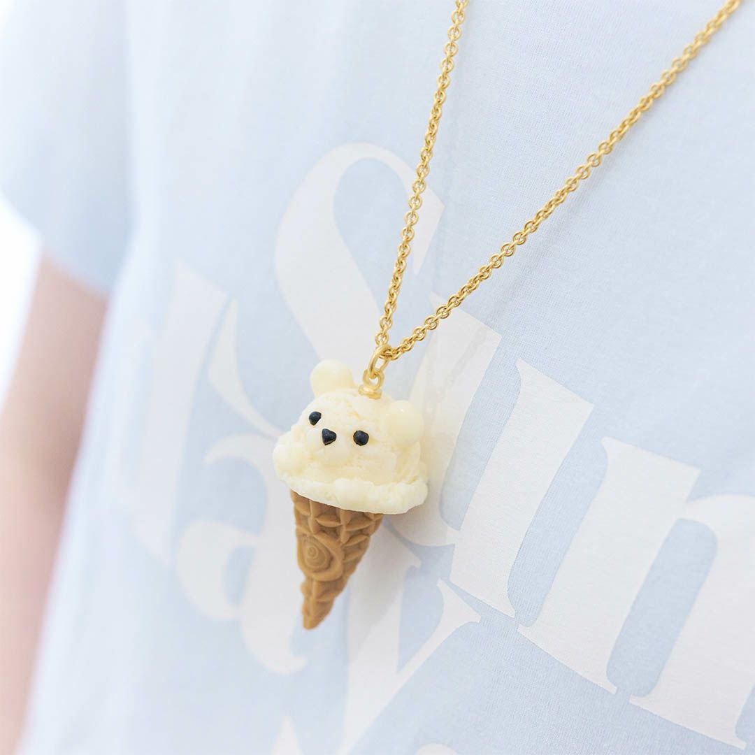 先行発売】シロクマ アイス コーン ネックレス | Q-pot. ONLINE SHOP