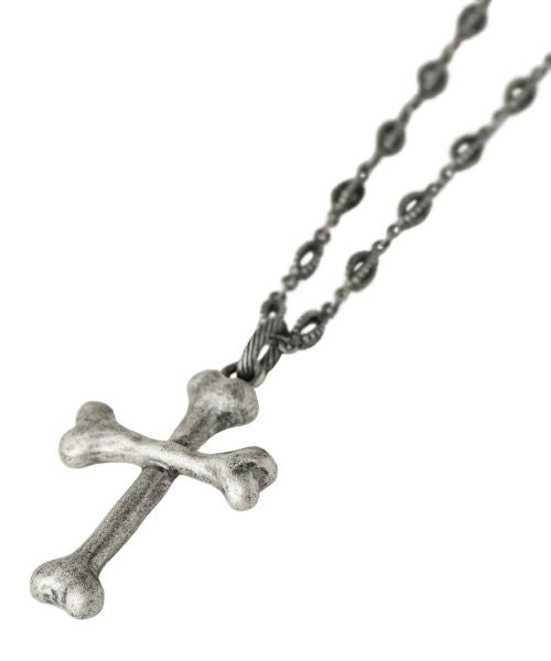 ボーン クロス ネックレス (アンティークシルバー) | Q-pot. ONLINE SHOP