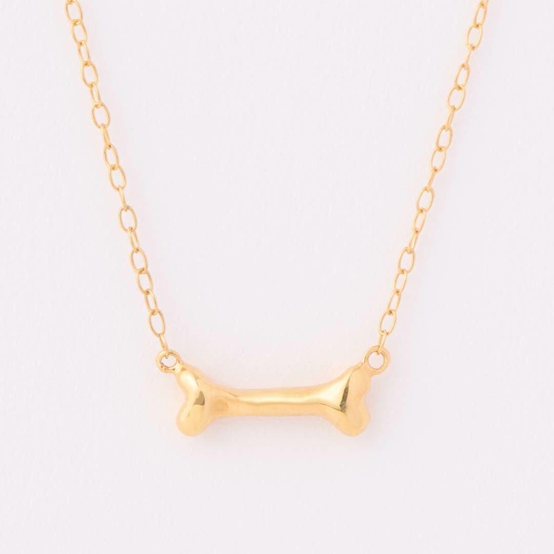 シークレットボーン ネックレス シルバー925×ゴールドメッキ | Q-pot