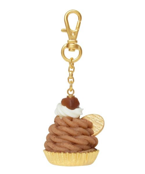 和栗のモンブランカップケーキ バッグチャーム | Q-pot. ONLINE SHOP