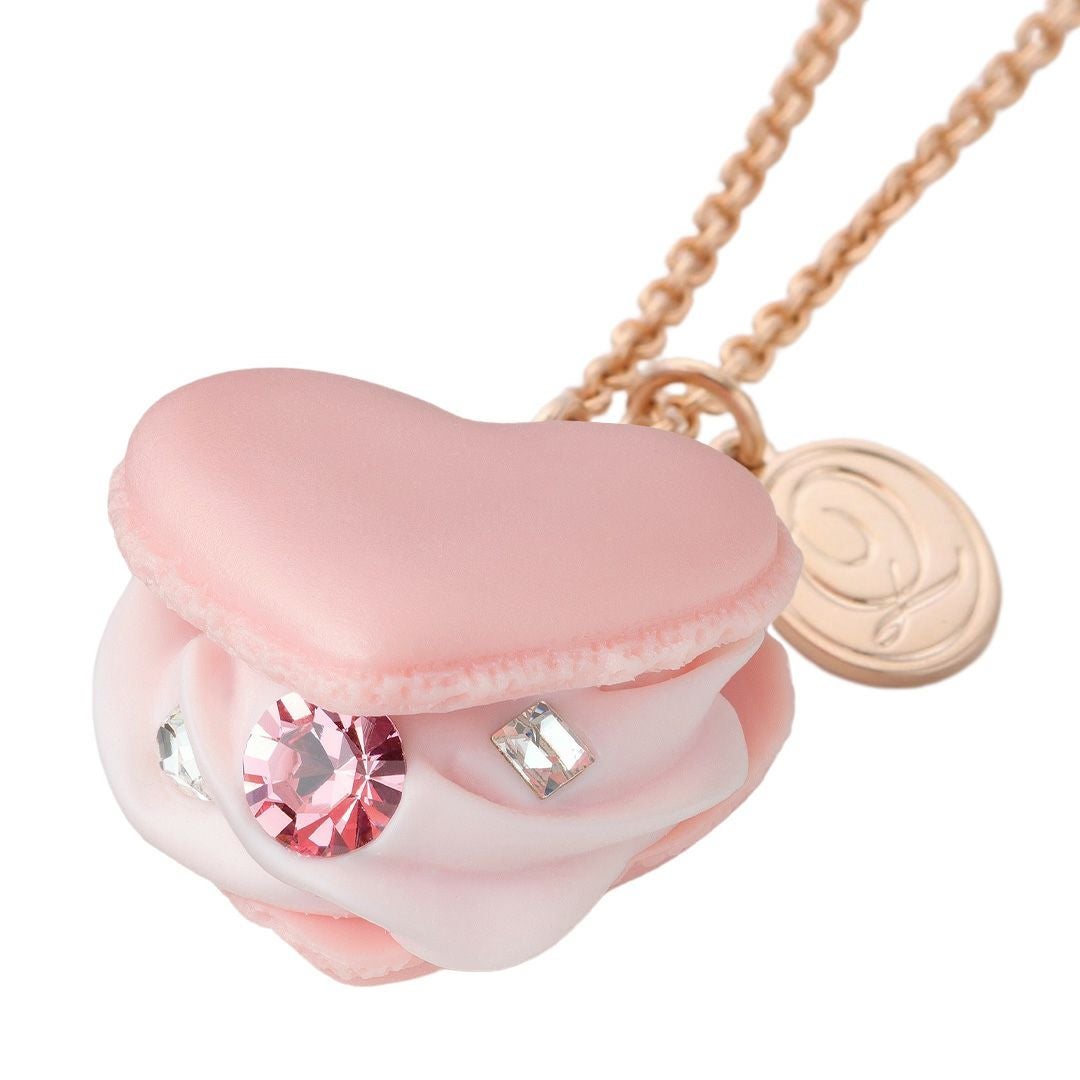 ラブハート バニラミルクマカロン ネックレス | Q-pot. ONLINE SHOP