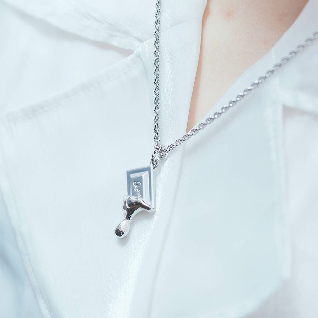 メルティーチョコレート ネックレス（シルバー） | Q-pot. ONLINE SHOP